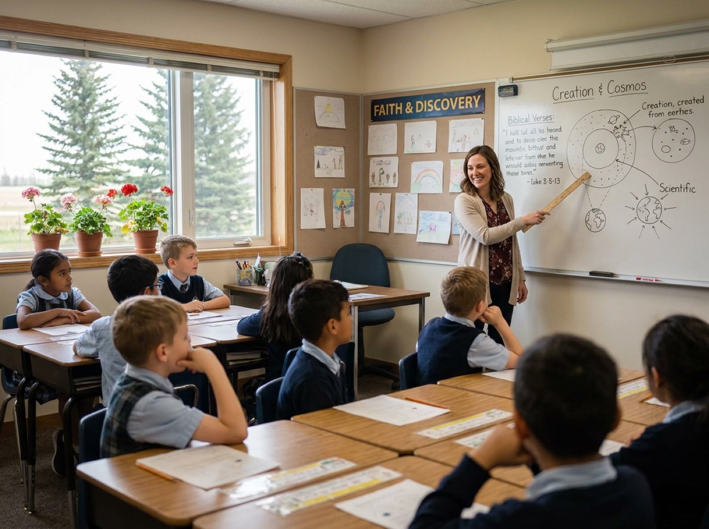 Coralwood Adventist Academy classroom