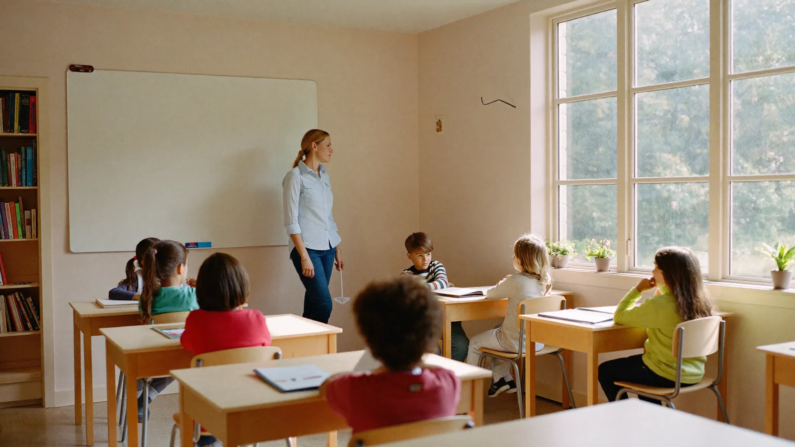 A classroom at Coralwood Adventist Academy